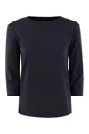 Weekend Max Mara Multia - Jersey Boat T-shirt In Blue