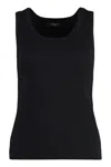 WEEKEND MAX MARA MULTIC COTTON TANK TOP