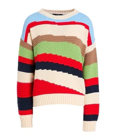 Weekend Max Mara Multi-color Knit Long Sleeve Sweater