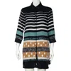 Weekend Max Mara Multicolor Printed Linen Blend Button Front Shirt In Multi