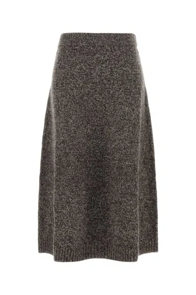 Weekend Max Mara Multicolor Wool Piega Skirt