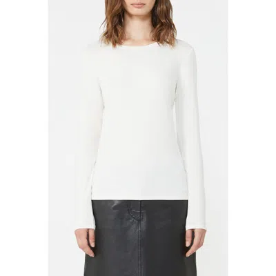 Weekend Max Mara Multie Crewneck Knit Top In White