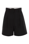 Weekend Max Mara Women's Ecuba Short Trouser Black | Size 42 | 2515141032600012 In Black