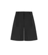 Weekend Max Mara Nabulus Black Bermudashort In Black