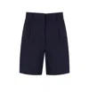 Weekend Max Mara Nabulus Blue Bermuda Short