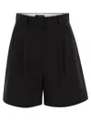 WEEKEND MAX MARA WEEKEND MAX MARA NABULUS CANVAS BERMUDA SHORTS