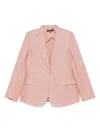 Weekend Max Mara Washed Linen Blazer