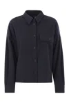 Weekend Max Mara Max Mara Vweekend Nancy Blue Shirt Jacket In Blue