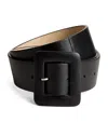 WEEKEND MAX MARA NAPPA LEATHER TONAL BELT