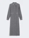 Weekend Max Mara Silk Floral Maxi Dress