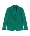 Weekend Max Mara Natural Stretch Wool Blazer