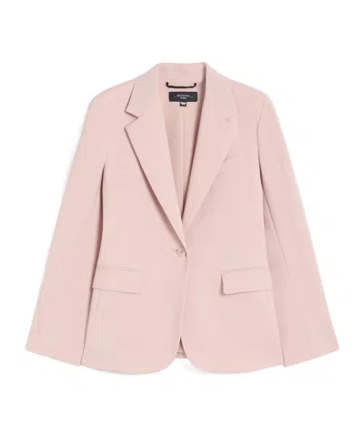 WEEKEND MAX MARA NATURAL STRETCH WOOL BLAZER