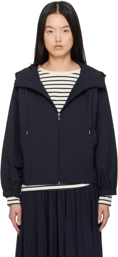 Weekend Max Mara Navy Elis Jacket In 001 Navy