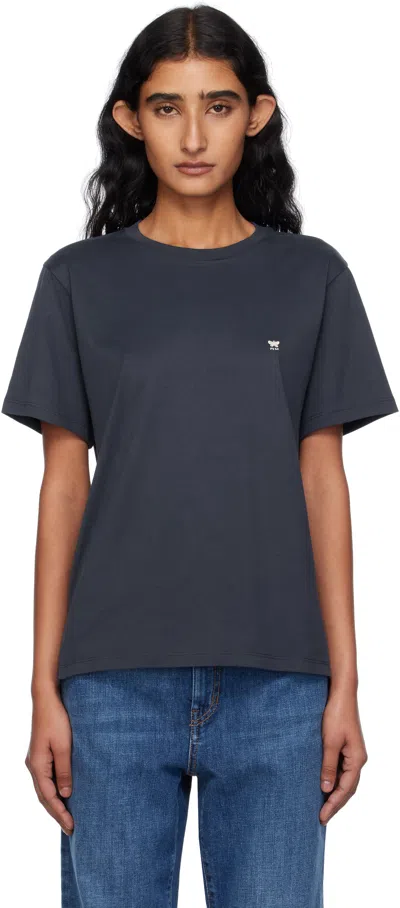 Weekend Max Mara Navy Venaco T-shirt