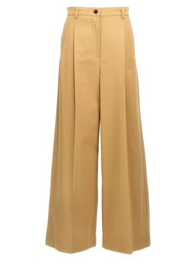 Weekend Max Mara Nebbie Pants In Brown