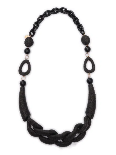 Weekend Max Mara Necklace In Black