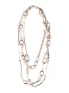 Weekend Max Mara Jabot Necklace In Gold