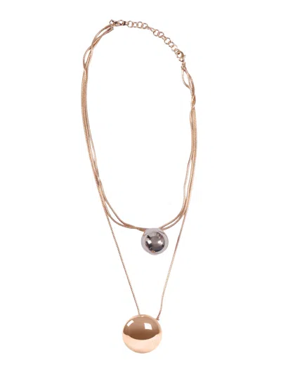 Weekend Max Mara Necklace In Gold