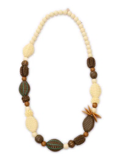 Weekend Max Mara Necklace In Green