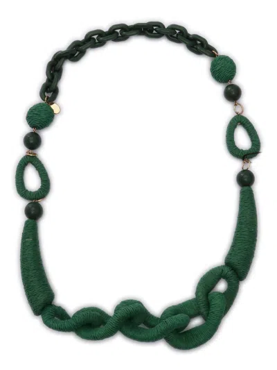 Weekend Max Mara Necklace In Green