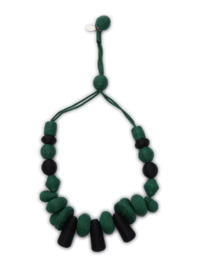 Weekend Max Mara Necklace In Green