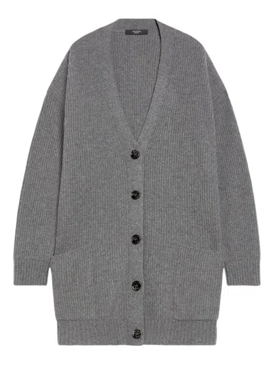 WEEKEND MAX MARA NEGUS BUTTONED POCKET CARDIGAN