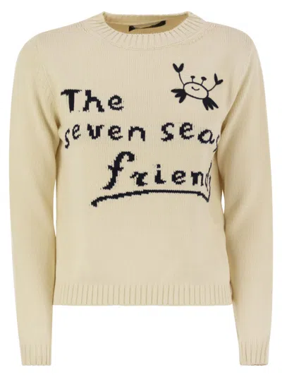 Weekend Max Mara Nespola Cotton Cord Knitwear In Neutral