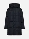 Weekend Max Mara Black Nylon Down Jacket In Black
