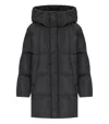 Weekend Max Mara Black Nylon Down Jacket In Black
