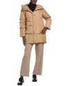 Weekend Max Mara Newbembo Quilted Coat In Brown