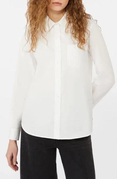 Weekend Max Mara Nichel Cotton Shirt In White