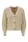 Weekend Max Mara Women's Nirvana - Ribbed Cotton Yarn Cardigan