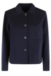 Weekend Max Mara Nordic Button-fastening Shirt Jacket In Blue