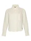 Weekend Max Mara Nuoro Oxford Cotton Shirt In White