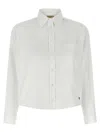 Weekend Max Mara Buttoned Long In White