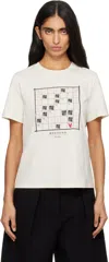 Weekend Max Mara Off-white Clown T-shirt In White