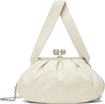 Weekend Max Mara Off-white Cubico Bag In 040 Ivory