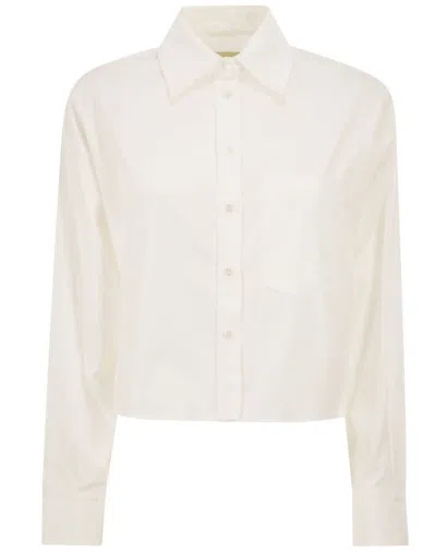 Weekend Max Mara Off-white Breast Pocket Cotton Jacket