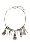 Weekend Max Mara Oidium Necklace With Pendants In Nikel