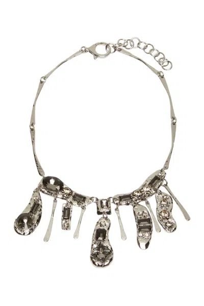 Weekend Max Mara Oidium Necklace With Pendants In Nikel
