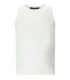 Weekend Max Mara Flared Cotton Top Front Poplin In White