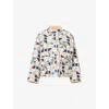 Weekend Max Mara Arizia Patchwork Jacket In Beige