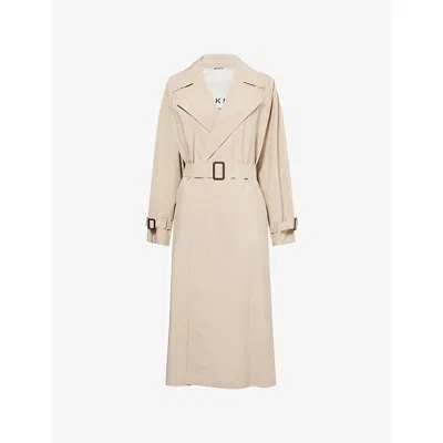 Weekend Max Mara Omens  Fatto Belted Woven Trench Coat