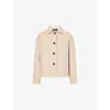 Weekend Max Mara Omens Ivory Nordica Regular-fit Wool-blend Jacket In White