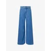 Weekend Max Mara Omens  Vega Relaxed-fit Denim Jeans In Blue