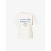 Weekend Max Mara Omens  Hopeless Romantic Cross-stitch Cotton-jersey T-shirt In Multi