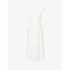 Weekend Max Mara Prsoit Dress In Cotton Poplin In White