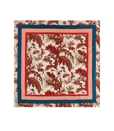 Weekend Max Mara Onesto Beige Foulard Scarf In Multi