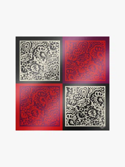 Weekend Max Mara Onesto Scarf Red