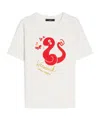 Weekend Max Mara Woman T-shirt Off White Size L Cotton In White